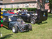 Klassisk Mustang Fastback och Chevy Nova om n i hottade versioner.